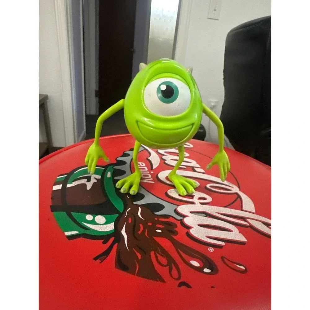 Disney Pixar Monsters Inc Mike Wazowski Action Figure Green Toy 5 Inch